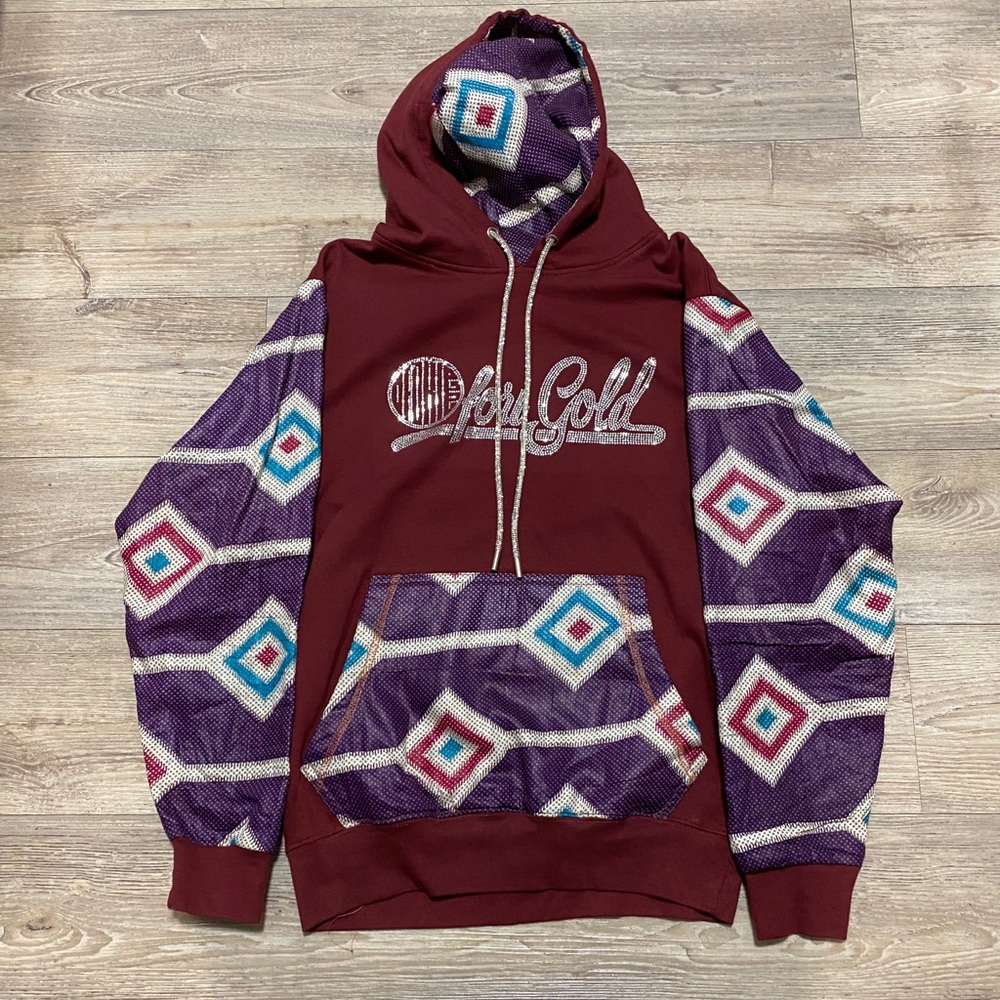 Rhinestone hoodie